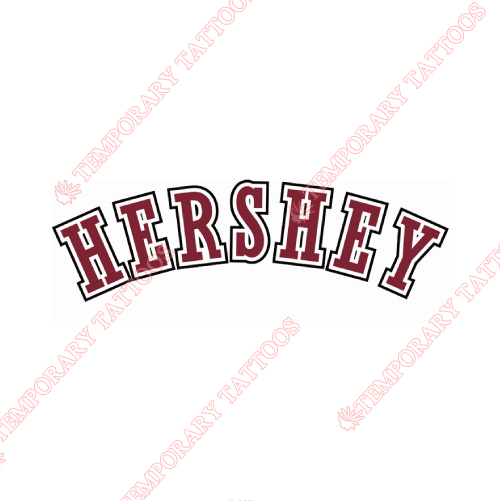 Hershey Bears Customize Temporary Tattoos Stickers NO.9043